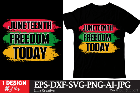 Juneteenth Freedom Today: Perfect for T-Shirt Designs and Graphics
