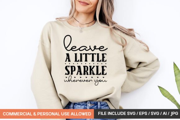 Leave a Little Sparkle: A Versatile Embroidery Design