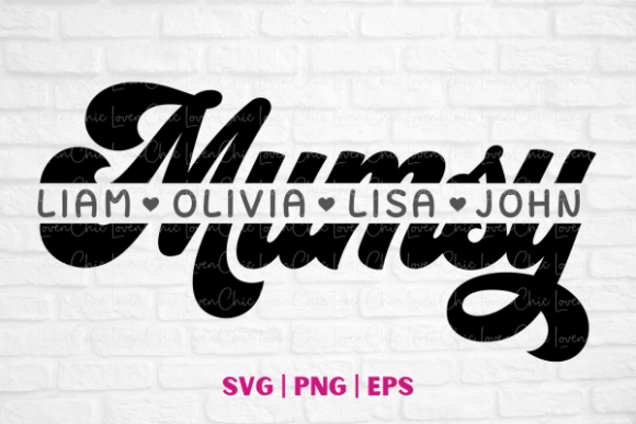 Mumsy Monogram - Perfect for Mother's Day T-Shirt Designs