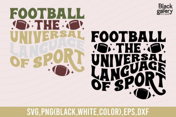Retro Football Quote SVG EPS PNG: A Perfect Fit for T-Shirt Designs and Graphics