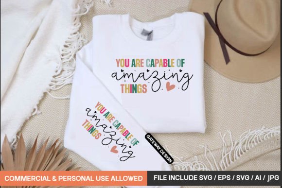 Review: You Are Capable Svg for T-Shirt Designs