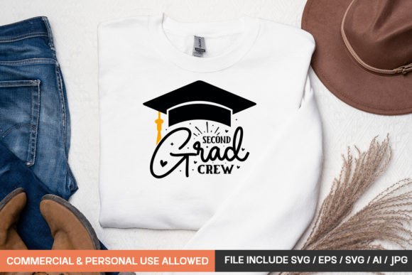 Second Grade Crew Svg: A Charming Addition