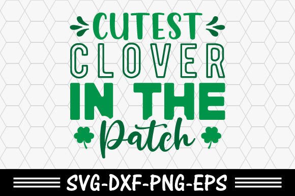 St. Patrick's SVG: A Charming Clover for T-Shirt Designs