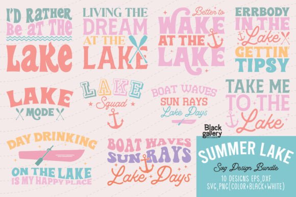 Summer Lake SVG Bundle: A Fresh Embroidery Design Review