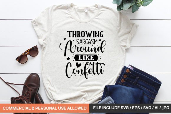 Throwing Sarcasm Around: A T-Shirt Graphics Review