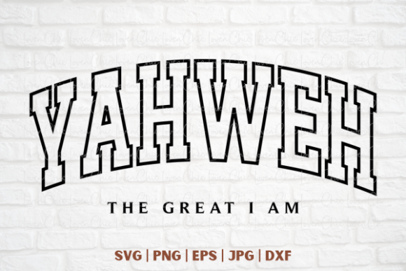 YAHWEH: A Versatile Graphics Asset for T-Shirt Designs